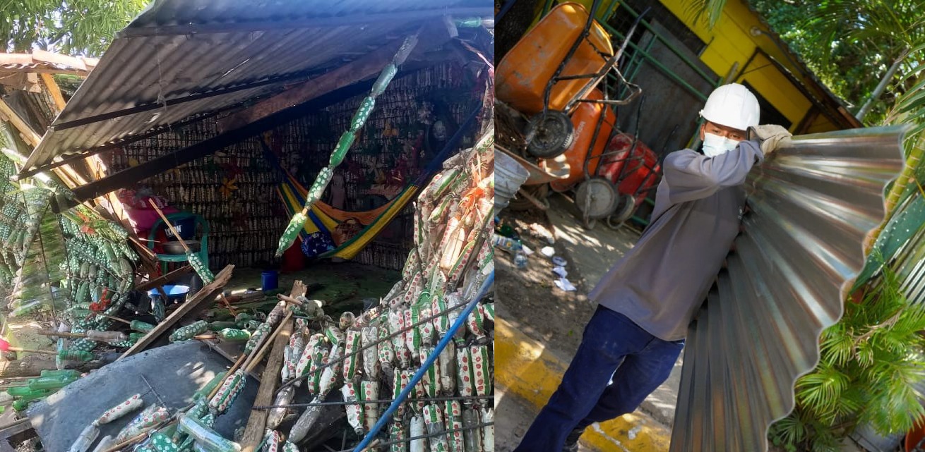Ministra Sol envía apoyo a anciana que perdió casa de botellas plásticas por accidente vehicular ministra-sol-envia-apoyo-a-anciana-que-perdio-casa-de-botellas-plasticas-por-accidente-vehicular